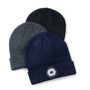 Knitted Hat LED Light Woolen Hat Night Fishing Glowing Cap Music Beanie