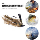 7cm 10g Fishing Lures Chatterbait Spinnerbait Artificial Wobbler Baits (8) Newly
