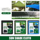Sun Shade Sail - Canopy Awning Screen Plant Greenhouse Cover (Green 2x4m) Newly