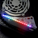 RGB Game Console Heatsink Rhythm Cooler Game Console Cooler Hard Drive Radiator
