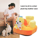 Cartoon Baby Sofa Cover Learn to Sit Sofa without Cotton Support (Penguin) Newly