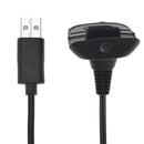 1pc Charging Cable for Xbox 360 Wireless Game Controller Joystick(Black)