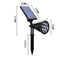 7 LED Solar Power Spotlight Outdoor Garden Lamp Lawn Landscape Lights Waterproof