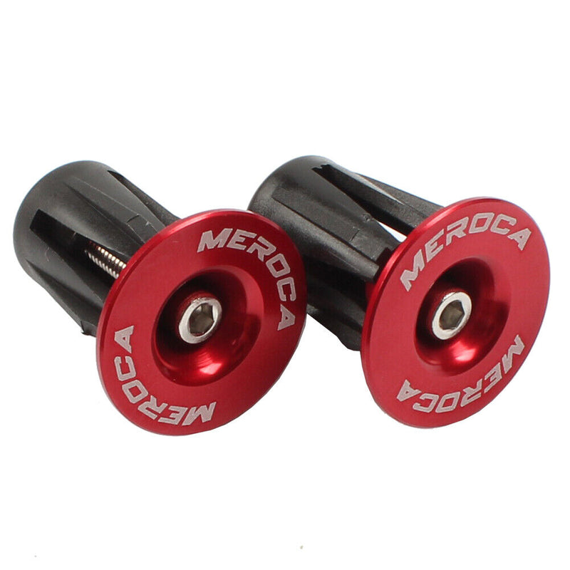 1 Pair Bicycle Handle Bar Grip End Caps MTB Road Cycling Handlebar End Plug