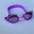 Childrens Swimming Goggles Cartoon Waterproof Anti Fog Eyewear Glasses (D)