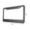 2pcs 12 x 6 in Stainless Steel Car License Plate Frame Cover Kit