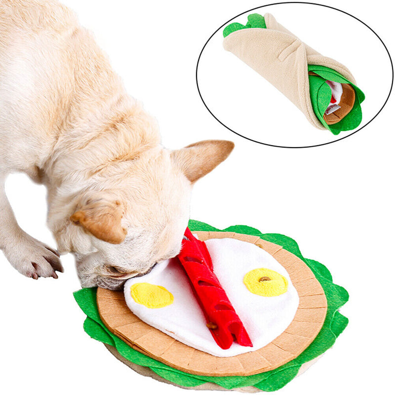 Dogs Pet Slowing Feeding Snuffle Mat Smell Training Release Stress Puzzle P