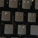 104pcs Universal Mechanical Keyboard Keycaps PC Bakclit Key Cap Set (Black)