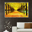 DIY Diamond Painting Full Round Drill Golden Boulevard Rhinestone Modern Craft