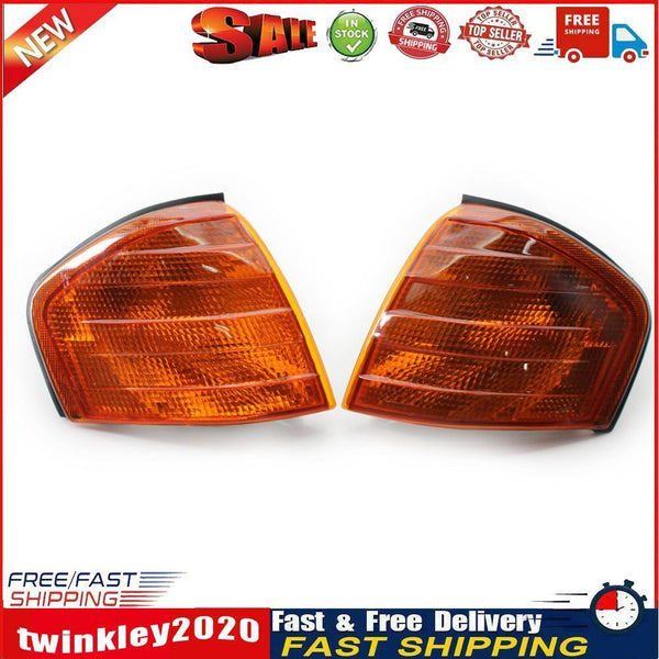 Turn Signal w/Bulb Amber Lens for Mercedes Benz C Class W202 94-00 (1Pair) Newly