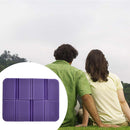 Folding Outdoor Travel Mat Moisture-proof Portable Picnic Seat Pad (Purple)