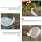 1PCS Folding Soup Ladle Plastic Kitchen Utensil Outdoor Cooking Ladle Spoon O3C3