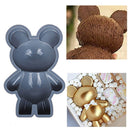 Mousse Baking Pan Soap Mould Silicone Mold Bear Chocolates Mold Cake Molds