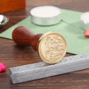 Retro Animal Plant Wax Seal Stamp Wedding Invitation Decor Letter Envelope Craft