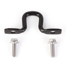 4pcs Pickup Truck Bed Steel Tie Down Anchors with 8 Bolts Universal (Black)