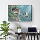 Squirrel and bird 5D Diamond Painting DIY Full Drill Round Rhinestone