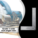 Machinist Square 90 Degree Right Angle Ruler Precision Measure (125x80mm) Newly