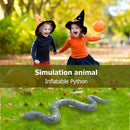 PVC Inflatable Animals Simulated Snakes Funny Horror Toys Halloween Python