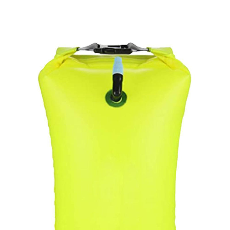 Outdoor Safety Swimming Buoy Waterproof Swim Float Bag for Rafting (Green)