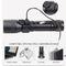 Waterproof Zoomable Torch Lamp USB Charging LED Glare Glashlight Cob Light