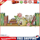 Partial Embroidery DIY Books Mouse 14CT Stamped Kit Cross Stitch Wall Decor