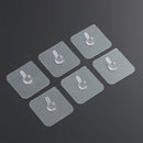 No Drill Storage Hanger Seamless Adhesive Hooks Photo Frame Hook Wall Hanger