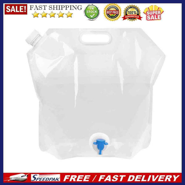 5L/10L Outdoor Folding Collapsible Water Bags Car Drinking Carrier Container