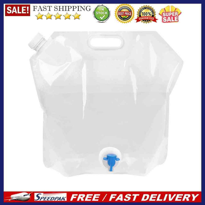 5L/10L Outdoor Folding Collapsible Water Bags Car Drinking Carrier Container