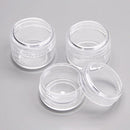 3g Empty Jewelry Bead Storage Box Small Round Sample Bottles Container Jars