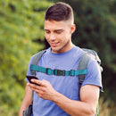 Backpack Shoulder Non-slip Fixed Strap Adjustable Bag Chest Belt (Blue) Newly