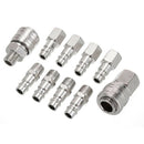 Euro 1/4''BSP Air Line Fitting Hose Pneumatic Fitting Air Compressor Connector