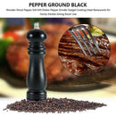 Manual Oak Wood Salt&Pepper Mill Spice Grinder Wooden Pot Tools Kitchen C4U3