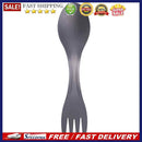 100% Pure Titanium Spork Spoon Fork Combo Cutlery Utensil Picnic Gadget