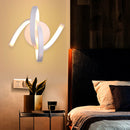 Spiral LED Wall Light Bedside Aisle Bedroom Decorative Lamp (Warm Light) Newly