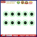 10pcs Anti-collision Pad Car Door Closing Anti-shock Stickers (Luminous Car)