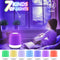 Night Lights, 7 Colors Change, Stepless Dimming, Bedside Lamp for Kids Bedrooms