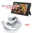 2x Game Steering Racing Handle Steer Wheel Holder for Nintend Switch NS Joy-Con