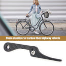 Road Bike Wide Narrow Chain Guide Protection Carbon Fiber Anti-Drop Stabilizer