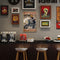 Riding Man Metal Retro Tin Sign Poster Wall Art Plate Home Decor Accessories