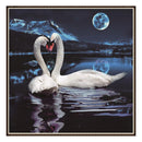Swan DIY Diamond Painting Embroidery Rhinestones Cross Stitch Mosaic Kits