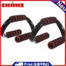 Push-ups Stand Muscle Training Foam Handle S-shaped Gym Exercise Push Up Bracket