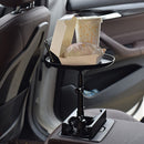 2 in 1 Car Phone Cup Holder Tray Auto Vehicle Rotary Food Table Rack Long) Newly