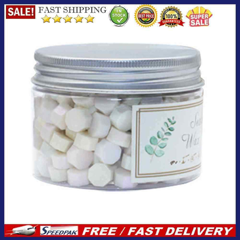 200pcs Sealing Wax Beads Fire Paint Seal Wax Particles for Envelope DIY Craft