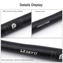 25.4x540mm MTB Bike Aluminum Alloy Handlebar Riser Bar Ultra Light (Black) Newly