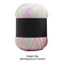 Gradient Color Milk Cotton Yarn Scarf Sweater Crochet Knitting Yarn (K) Newly
