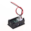 Plastic Car Electromobile Motorbike Voltage Meter 0-100V Voltammeter(Black)