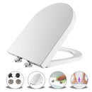 Toilet Cover Seats Scratch-resistant Top Fixing Hinges Bathroom Supply