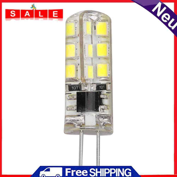 Hillrong 2W 2835SMD G4 LED Lamp AC220V-240V Silicone 24LEDs Bulb Replace (
