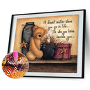 Diamond Painting Teddy bear Full Round Drill Rhinestone Picture