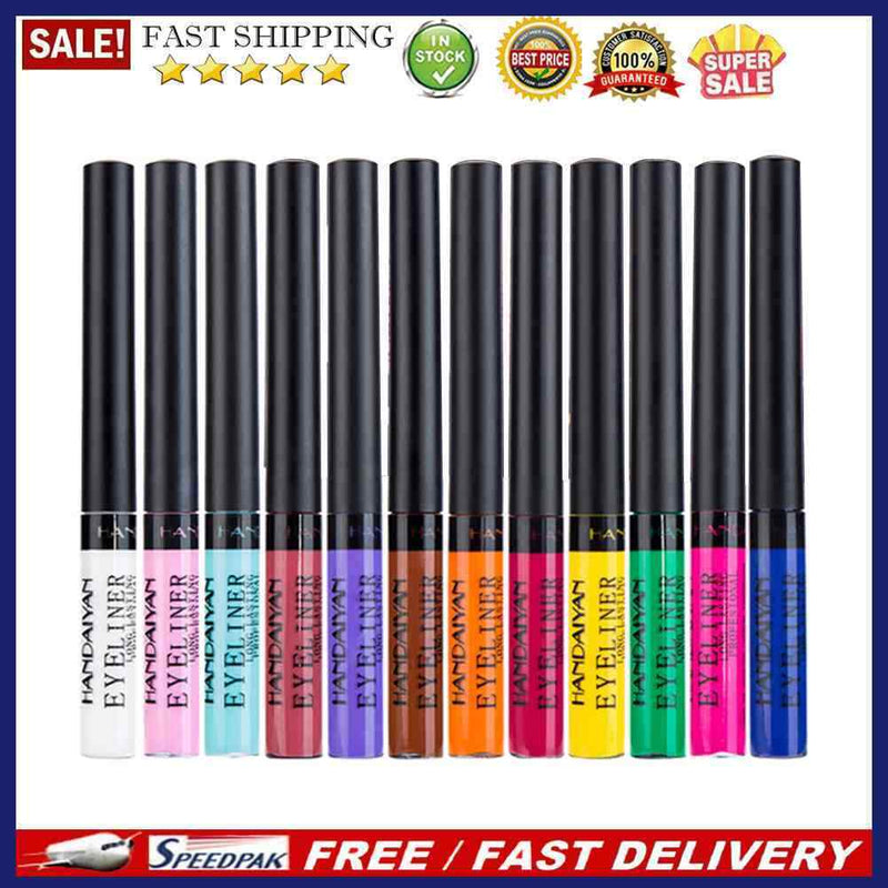 Fast Dry Smooth Waterproof Eyeliner Pencils Eyes Pigments Liquid Pen Beauty